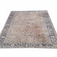 Vintage Rug, Handmade Rug, Area Rug, Turkish Rug, Oushak Rug, Turkey Rug, Neutral Rug, Office Rug, Carpet Rug, Primitive Rug, Rug 4x8, 12386