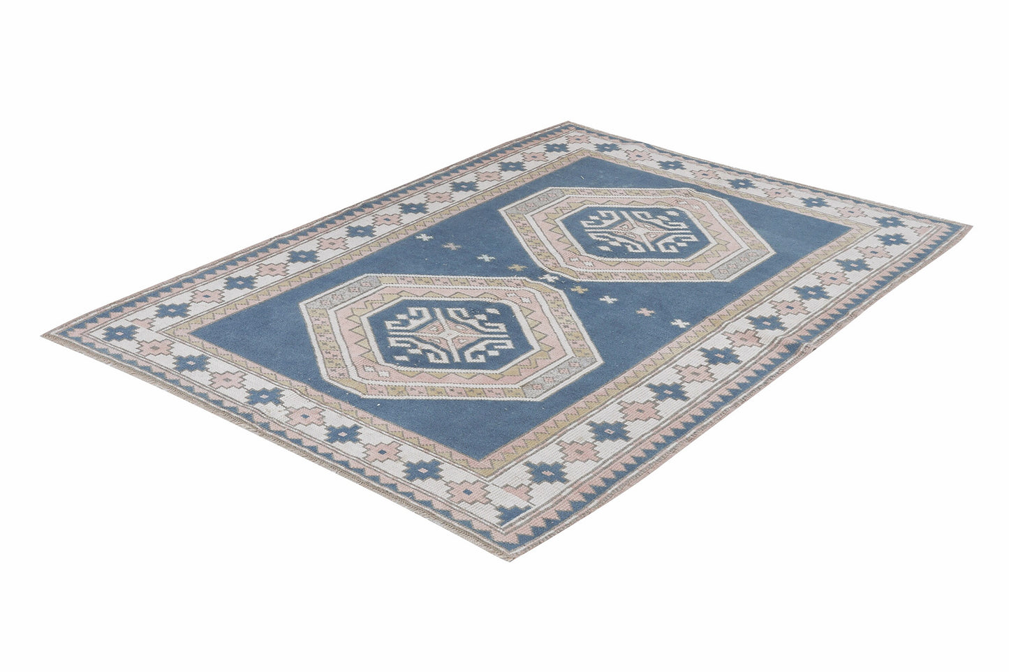 Vintage Rug, Turkish Rug, Oushak Rug, Handmade Rug, Area Rug, Neutral Rug, Bohemian Rug, Vintage Carpet, Carpet Rug, Rug 4x6, 12369