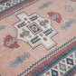 Vintage Oushak Rug, Turkish Handmade Eclectic Rug, Neutral Floor Rug,Area Rug, Bohemian Rug, Vintage Carpet, Living Room Rug, Rug 4x6, 12368
