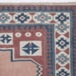 Vintage Oushak Rug, Turkish Handmade Eclectic Rug, Neutral Floor Rug,Area Rug, Bohemian Rug, Vintage Carpet, Living Room Rug, Rug 4x6, 12368