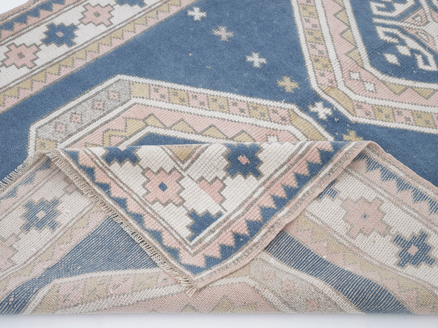 Vintage Rug, Turkish Rug, Oushak Rug, Handmade Rug, Area Rug, Neutral Rug, Bohemian Rug, Vintage Carpet, Carpet Rug, Rug 4x6, 12369