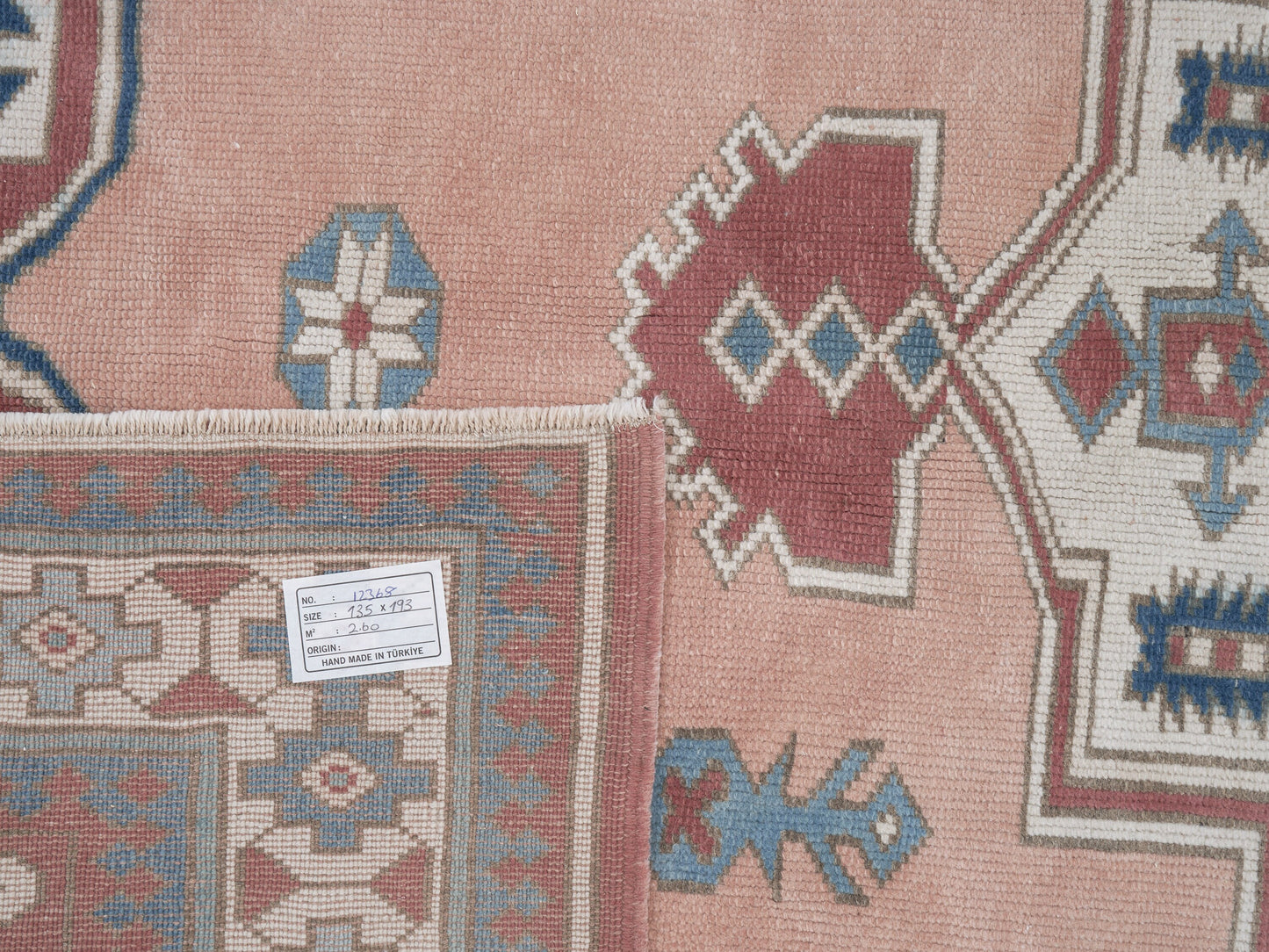 Vintage Oushak Rug, Turkish Handmade Eclectic Rug, Neutral Floor Rug,Area Rug, Bohemian Rug, Vintage Carpet, Living Room Rug, Rug 4x6, 12368