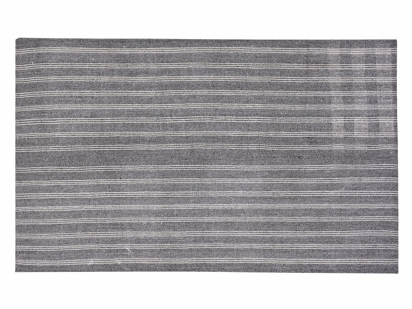 Turkish Vintage Kilim Rug, Handmade Kilim Rug, Bedroom Rug, Area Striped Kilim Rug, Neutral Kilim Rug, Gray Rug, Kilim Rug 6x8, 12182