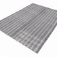 Turkish Vintage Kilim Rug, Handmade Kilim Rug, Bedroom Rug, Area Striped Kilim Rug, Neutral Kilim Rug, Gray Rug, Kilim Rug 6x8, 12182