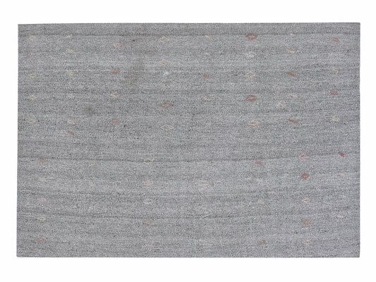 Vintage Kilim, Turkish Handmade Kilim Rug, Area Unique Kilim Rug, Gray Rug, Scandinavian Rug, Bedroom Rug, Rug Kilim, Kilim Rug 6x7, 12176