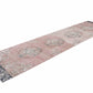 Turkish Runner, Oushak Runner, Vintage Runner, Hallway Runner, Carpet Runner, Runner Rug 3x12, Bohemian Rug,Long Runner, Floor Runner, 12481