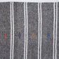 Vintage Kilim, Area Kilim Rug, Turkish Kilim, Handmade Unique Kilim Rug, Striped Rug, Gray Rug, Bedroom Rug, Rug Kilim, Kilim Rug 6x7, 12175
