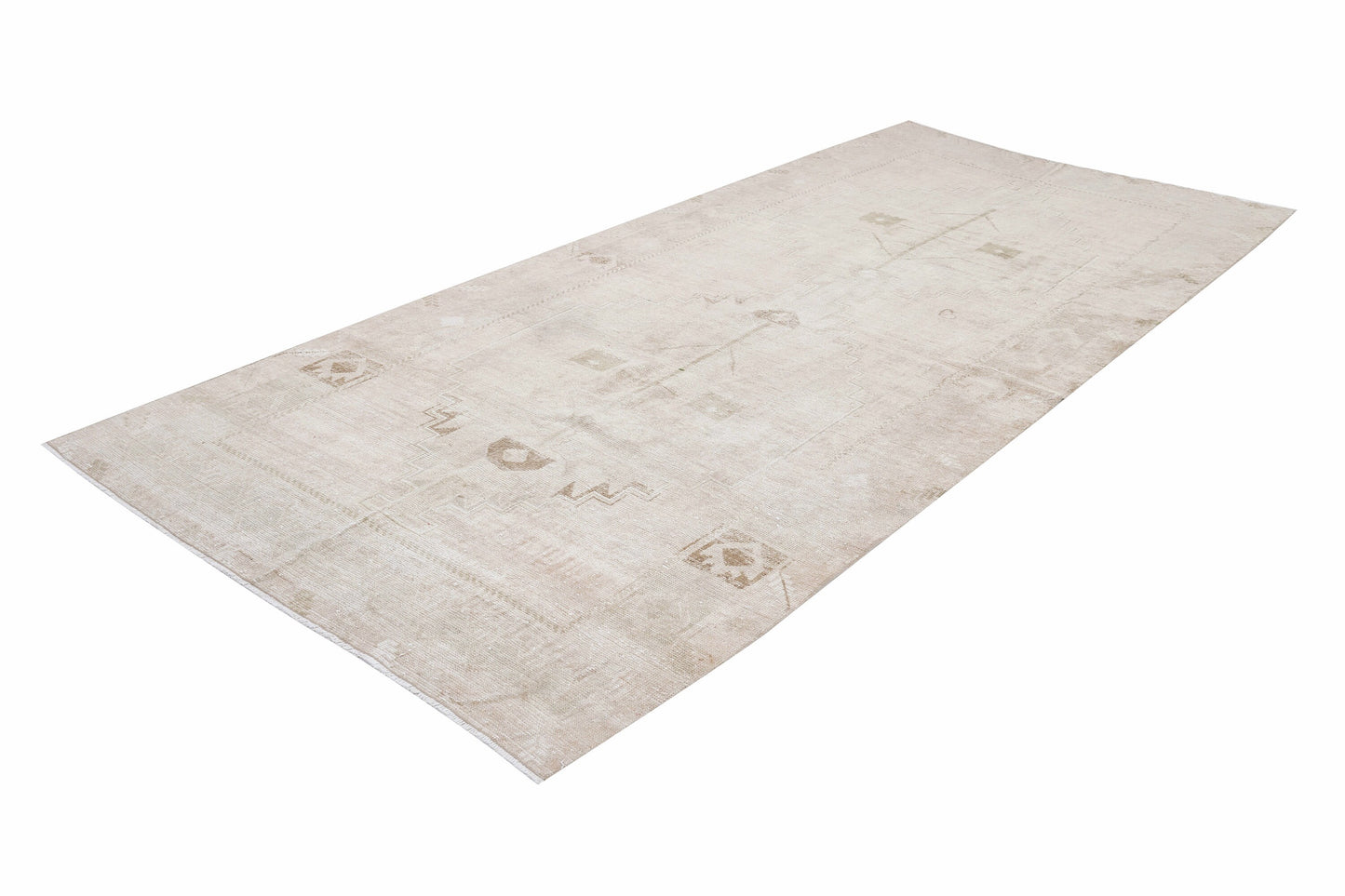 Turkish Vintage Oushak Rug, Handmade Area Antique Rug, Office Rug, Turkey Rug, Scandinavian Rug, Carpet Rug, Rug 5x10, Vintage Carpet, 12505