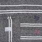 Vintage Kilim, Area Kilim Rug, Turkish Kilim, Handmade Unique Kilim Rug, Striped Rug, Gray Rug, Bedroom Rug, Rug Kilim, Kilim Rug 6x7, 12175