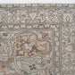 Turkish Vintage Rug, Handmade Area Rug, Oushak Rustic Rug, Neutral Muted Rug, Primitive Rug, Carpet Rug, Living Room Rug, Rug 6x10, 12390