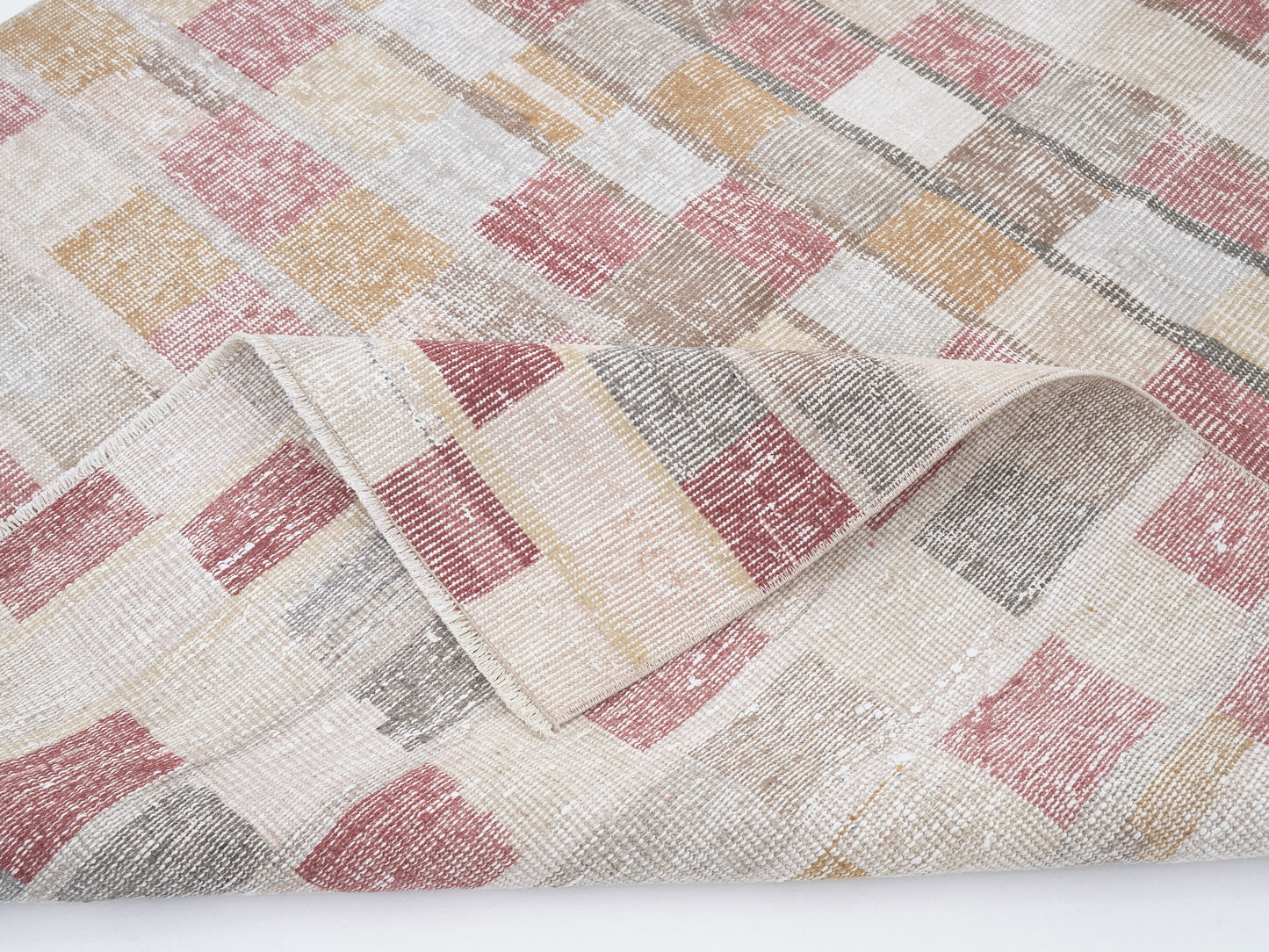 Vintage Rug, Handmade Rug, Turkish Rug, Area Rug, Oushak Rug, Turkey Rug, Vintage Carpet, Bohemian Rug, Living Room Rug, Rug 5x7, 12454