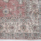 Turkish Vintage Rug, Oushak Handmade Area Rug, Neutral Eclectic Rug, Living Room Rug, Bohemian Rug, Carpet Rug, Rug 7x10, Turkey Rug, 12479