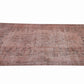 Turkish Vintage Rug, Handmade Oushak Rug, Area Faded Rug, Neutral Antique Rug, Bedroom Rug, Turkey Rug, Oushak Carpet, Rug 6x9, 12509