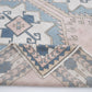 Handmade Area Rug, Turkish Vintage Rug, Oushak Eclectic Rug, Neutral Faded Rug, Bedroom Rug, Vintage Carpet, Bohemian Rug, Rug 7x11, 12517
