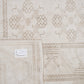 Oushak Area Rug, Turkish Vintage Handmade Rug, Neutral Faded Rug, Rug 6x8, Turkey Rug, Oushak Carpet, Scandinavian Rug, Gray Rug, 12514