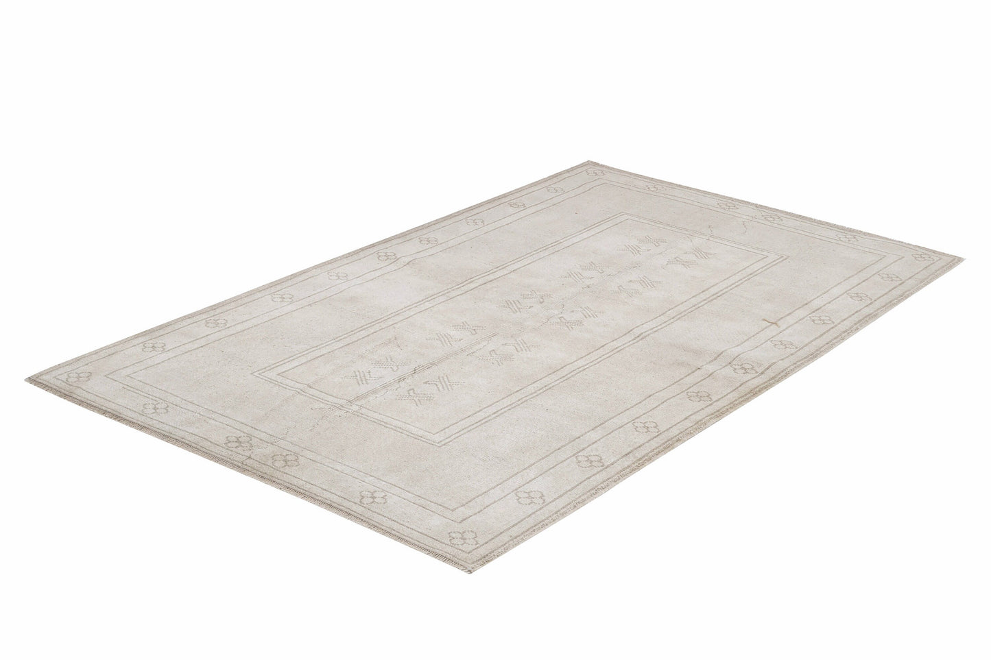 Handmade Area Rug, Turkish Vintage Rug, Oushak Faded Rug, Scandinavian Rug, Carpet Rug, Rug 4x6, Kid Room Rug, Turkish Carpet, 12461
