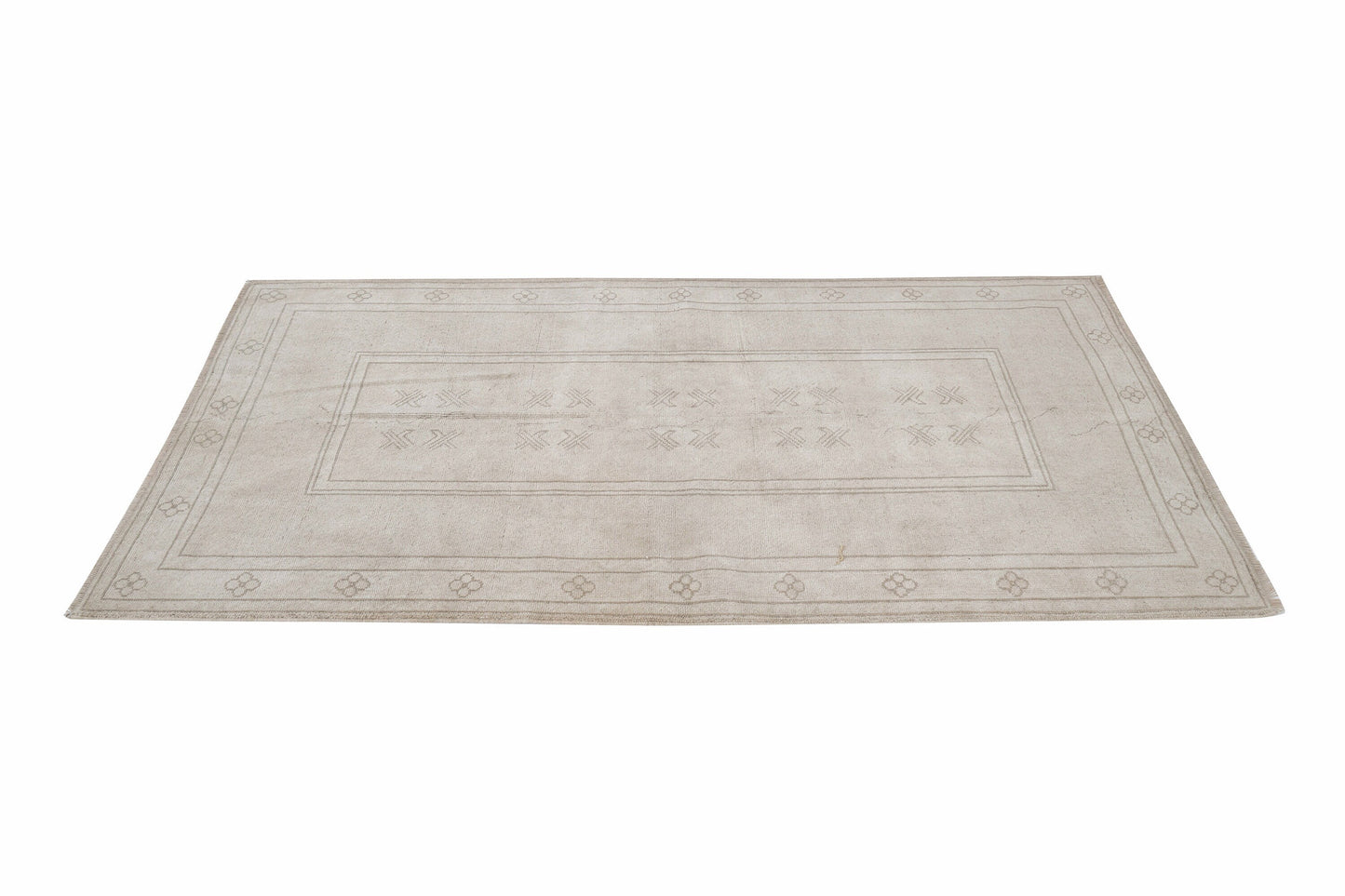 Handmade Area Rug, Turkish Vintage Rug, Oushak Faded Rug, Scandinavian Rug, Carpet Rug, Rug 4x6, Kid Room Rug, Turkish Carpet, 12461