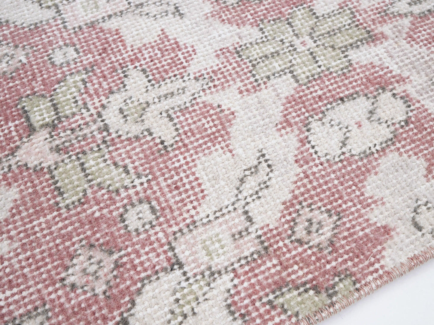 Vintage Handmade Area Rug, Turkish Oushak Eclectic Rug, Bohemian Rug, Bedroom Rug, Turkey Rug, Carpet Rug, Turkish Carpet, Rug 4x8, 12459