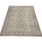 Turkish Vintage Oushak Rug, Handmade Area Antique Rug, Carpet Rug, Rug 4x7, Turkish Carpet, Bedroom Rug, Primitive Rug, Turkey Rug, 12091