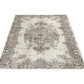 Handmade Area Rug, Turkish Vintage Rug, Oushak Faded Rug, Neutral Unique Rug, Scandinavian Rug, Turkish Carpet, Rug 4x7, Turkey Rug, 12093