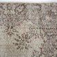 Handmade Area Rug, Turkish Vintage Rug, Oushak Faded Rug, Neutral Unique Rug, Scandinavian Rug, Turkish Carpet, Rug 4x7, Turkey Rug, 12093