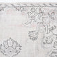 Oushak Area Rug, Turkish Vintage Rug, Handmade Unique Rug, Turkey Rug, Entryway Rug, Neutral Floor Rug, Oushak Carpet, Rug 3x6, 12334