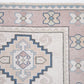 Turkish Rug, Vintage Rug, Handmade Rug, Oushak Rug, Area Rug, Neutral Rug, Living Room Rug, Carpet Rug, Coastal Decor, Rug 3x5, 12288