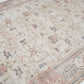 Turkish Oushak Rug, Vintage Handmade Area Rug, Neutral Faded Rug, Living Room Rug, Carpet Rug, Oushak Carpet, Turkey Rug, Rug 7x10, 12490