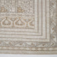 Turkish Handmade Area Rug, Vintage Oushak Rug, Bedroom Rug, Neutral Floor Rug, Scandinavian Rug, Rug 7x9, Vintage Carpet, Turkey Rug, 12485