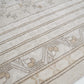Turkish Handmade Area Rug, Vintage Oushak Rug, Bedroom Rug, Neutral Floor Rug, Scandinavian Rug, Rug 7x9, Vintage Carpet, Turkey Rug, 12485