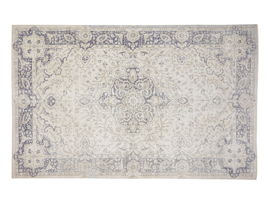 Vintage Handmade Rug, Oushak Rustic Rug, Turkish Area Rug, Neutral Floor Rug, Rug 6x10, Turkey Rug, Primitive Rug, Bedroom Rug, 11485