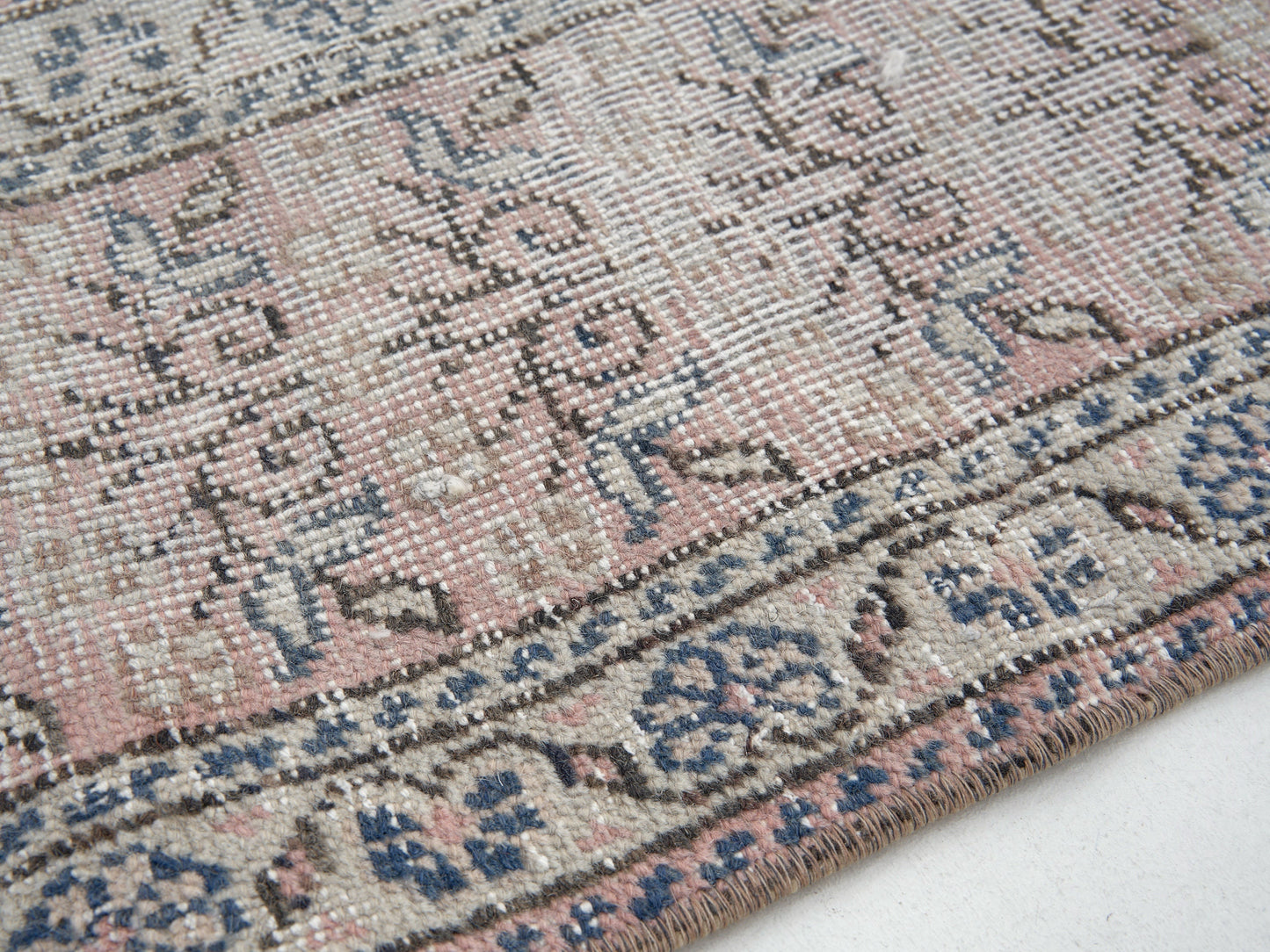 Turkish Oushak Rug, Vintage Handmade Muted Rug, Neutral Area Rug, Vintage Carpet, Turkey Rug, Rug 6x9, Carpet Rug, Living Room Rug, 11486