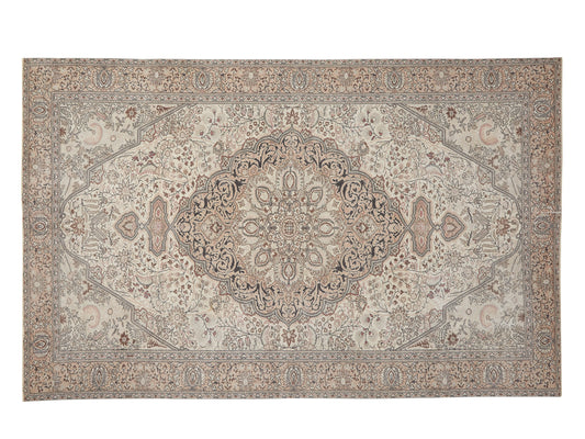 Turkish Vintage Rug, Handmade Area Eclectic Rug, Oushak Faded Rug, Living Room Rug, Bohemian Rug, Oushak Carpet, Turkey Rug, Rug 6x10, 11487
