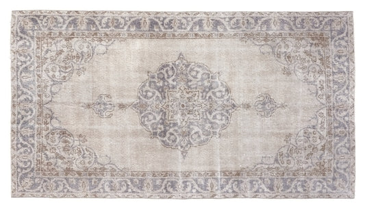 Vintage Rug, 5x8 Rug, Turkish rug 5x8, Eclectic rug, Bedroom rug, Boho rug, Area rug, Wool rug, One of a kind rug, Oushak Carpet Rug, 10286