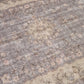 Antique Turkish rug, Oushak Vintage rug , 6x9 Area rug, Turkish rug, Neutral rug , Soft rug , Oriental rug, Old rug, 9004