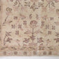 4x7 Beige Area Faded Muted Rug, Turkish Oushak Vintage Rug, Pastel Handmade Neutral Rug, Living room, 1970's Turkish rug, Turkey rug, 10282
