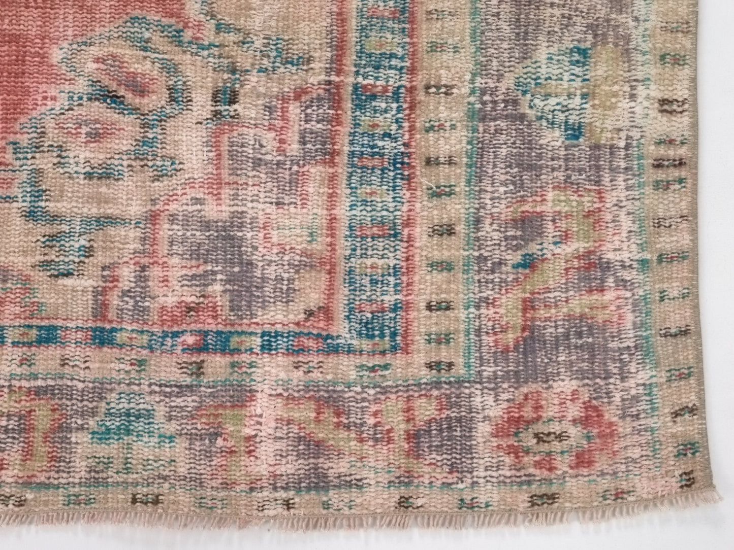Distressed Oushak Rug, Anatolia rug, Area Rug, Oriental rug, Turkish Rug, Vintage rug, Antique rug, Ethnic rug, Bohemian rug, 5x8 Rug, 10276