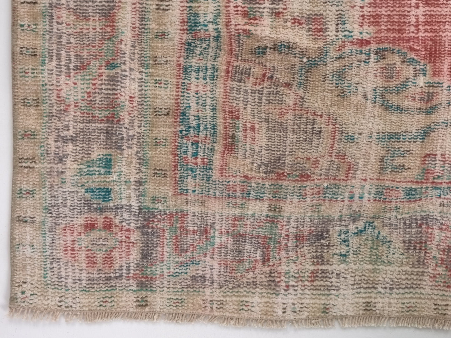 Distressed Oushak Rug, Anatolia rug, Area Rug, Oriental rug, Turkish Rug, Vintage rug, Antique rug, Ethnic rug, Bohemian rug, 5x8 Rug, 10276
