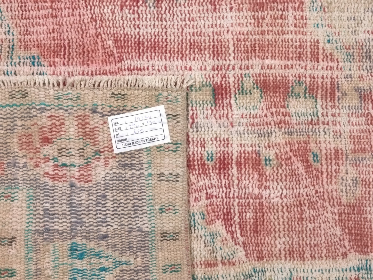 Distressed Oushak Rug, Anatolia rug, Area Rug, Oriental rug, Turkish Rug, Vintage rug, Antique rug, Ethnic rug, Bohemian rug, 5x8 Rug, 10276