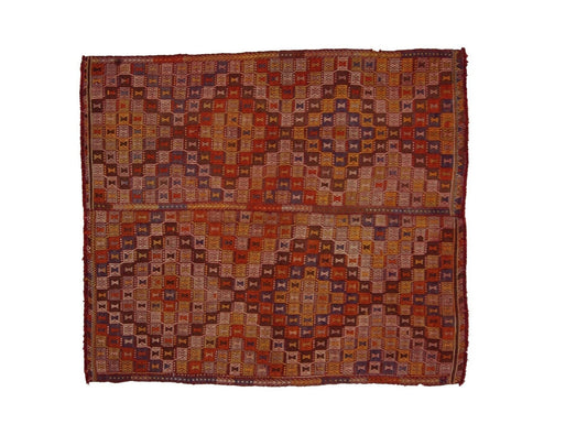 Kilim Rug, Handmade Area Kilim Rug, Vintage Turkish Kilim Rug, Floor Kilim Rug, Turkish Rug, Bedroom Rug, Antique Rug, Area Kilim Rug, 2379