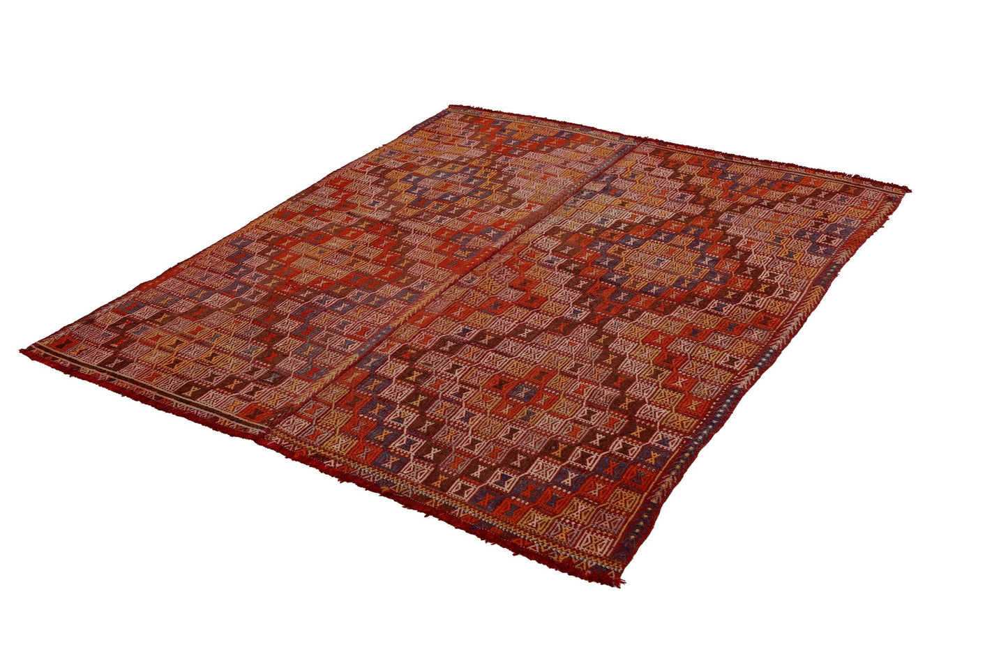 Kilim Rug, Handmade Area Kilim Rug, Vintage Turkish Kilim Rug, Floor Kilim Rug, Turkish Rug, Bedroom Rug, Antique Rug, Area Kilim Rug, 2379