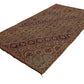 Turkish Kilim Rug, Vintage Kilim Rug, Turkish Rug, Area Rug, Handmade Rug, Entryway Rug, Wool Rug, Old Oriental Rug, Kilim Rug 5x10, 2986