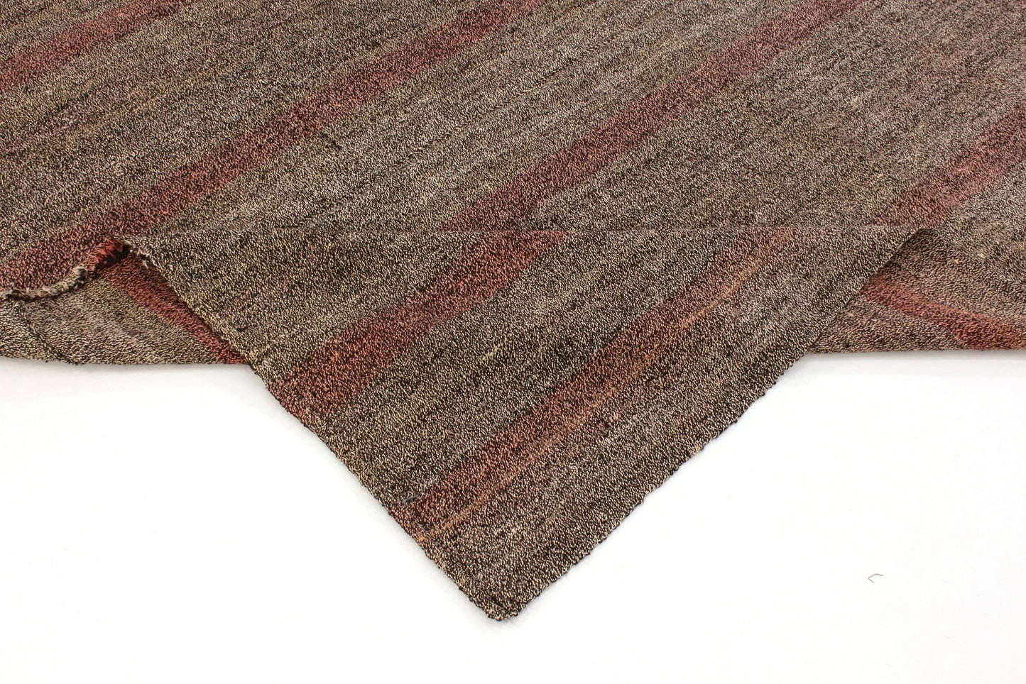 Brown Kilim Rug, Turkish Kilim 7x9, Vintage Kilim, Kilim Rug, Living Room Rug, Handmade Kilim Rug, One of a Kind Kilim, Area Kilim Rug, 3345