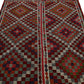 Kilim Rug 5x7, Turkish Vintage Kilim Rug, Handmade Antique Rug, Bohemian Rug, Bedroom Rug, Area Faded Kilim Rug, Wool Rug, Rug Kilim, 2661
