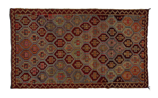 Turkish Rug, Vintage Rug, Traditional Decor, Kilim Rug, Area Rug, Kilim Rug, Anatolia Rug, Eclectic Rug, Boho Rug, Living Room Rug, 2990