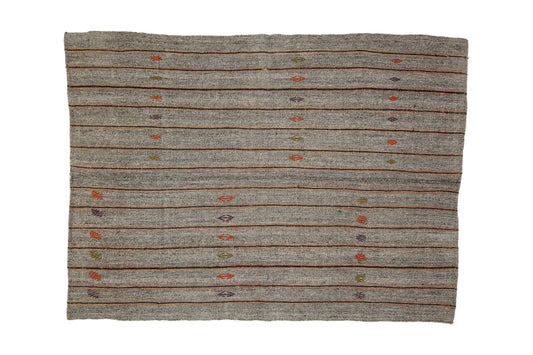 Turkish Kilim 6x8, Handmade Kilim Rug, Vintage Kilim Rug, Primitive Rug, Living Room Rug, Rug Kilim, Anatolia Rug, Goat Hair Rug, 1955