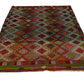 Vintage Turkish Kilim Rug, Area Kilim Rug, Bedroom Rug, Handmade Unique Rug, Primitive Area Rug, Wool Rug, Kilim Rug 5x8, Anatolia Rug, 2876