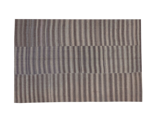 Vintage Handmade Kilim Rug, Area Flat Weave Kilim Rug, Turkish Striped Kilim Rug, Anatolia Eclectic Rug, Bohemian Rug, Rug Kilim 6x8, 11445