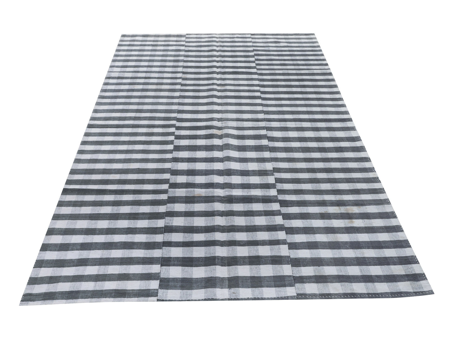 Vintage Kilim Rug, Kilim Rug 5x9, Area Kilim, Handmade Plaid Striped Kilim Rug, Turkish Bohemian Kilim Rug,Rug Kilim, Living Room Rug, 11449