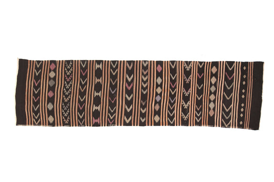 Vintage Runner, Turkish Oushak Runner, Runner Rug, Hallway Runner, Kilim Runner Rug, Floor Runner, Long Runner, Runner Rug 3x12, 6068